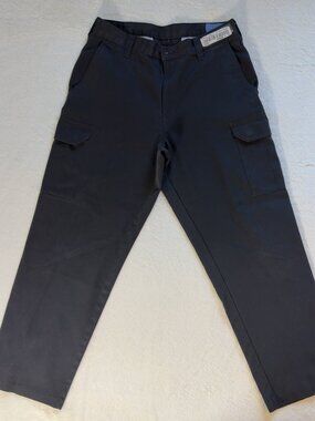 Cintas ComfortFlex Black Pants Size 32 65% Polyester 35% Cotton 370-35 ITEM2633